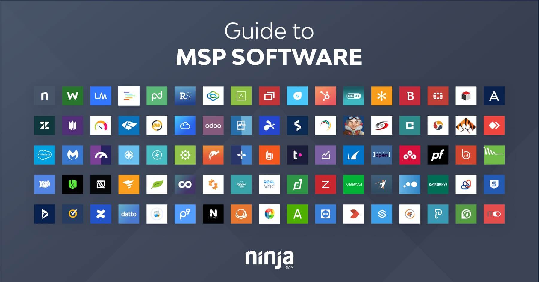 Logotipos de software para MSP