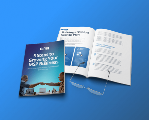 brochure: 5 Steps To Growing Your MSP Business