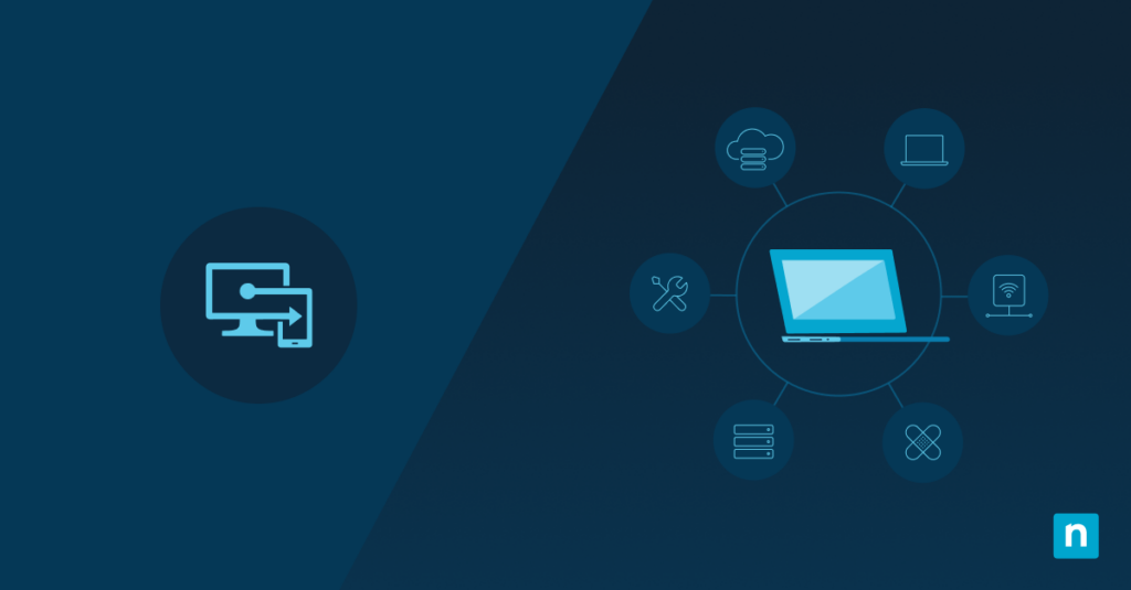 Can Microsoft MDM Replace an RMM | NinjaOne Microsoft Intune Pros and Cons Blog Banner