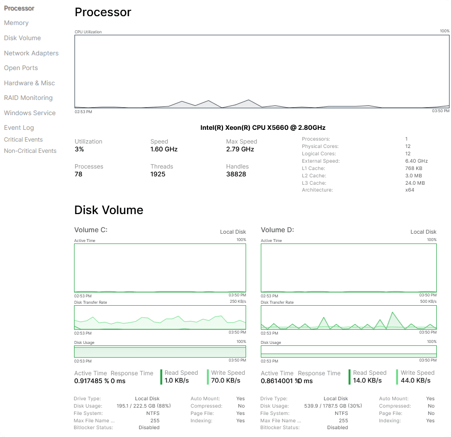 Device details hardware