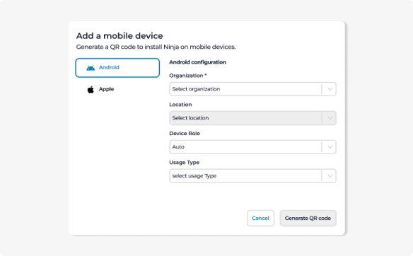 Capture d'écran MDM