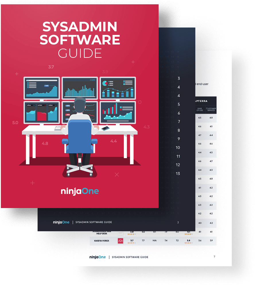GUÍA DE SOFTWARE PARA ADMINISTRADORES DE SISTEMAS