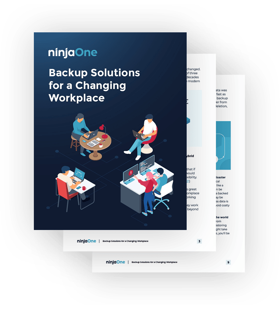 Backup Solutions for a Changing Workplace