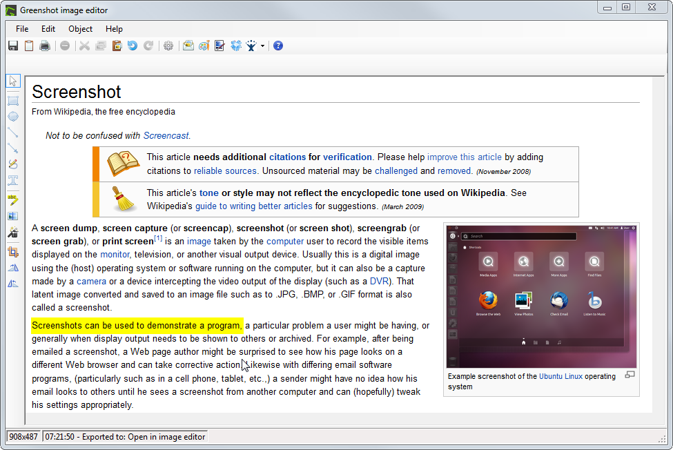 Greenshot Open-Source-Software