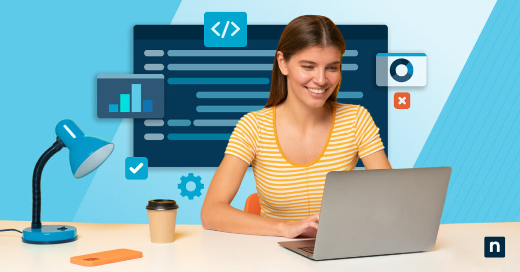 Woman at a desk on a laptop representing doing research on, How Much Does Remote Access Software Cost and Remote Desktop Software Cost