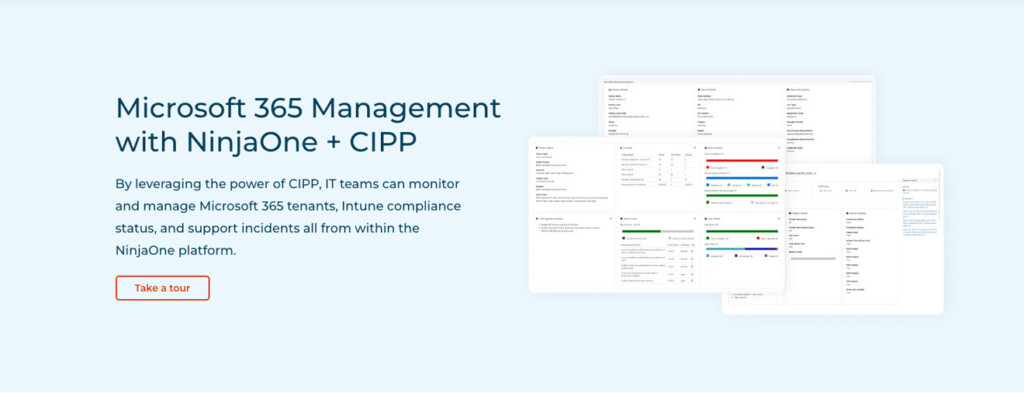 CIPP Integration page screenshot