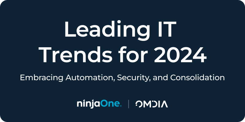 Leading IT Trends for 2024 banner