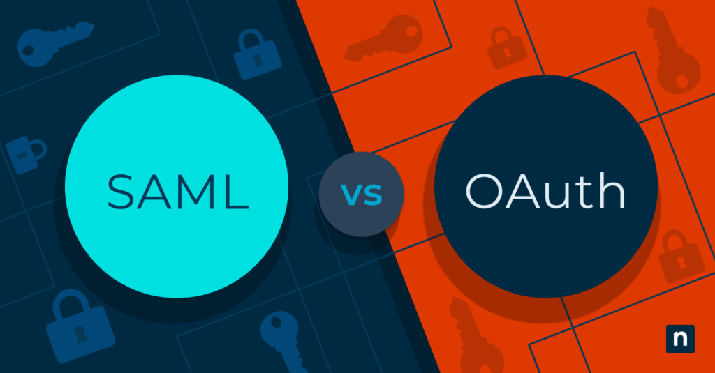 SAML vs SSO: qual è la differenza? | NinjaOne SAML vs SSO Immagine banner del blog