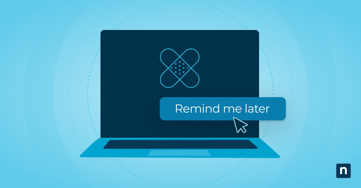 Les risques d'un retard dans l'application des correctifs : image de bannière de blog