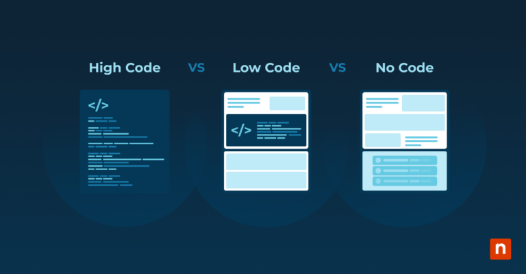 High Code vs. Low Code vs. No Code: A Comparison | NinjaOne