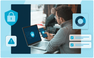 Security compliance graphic