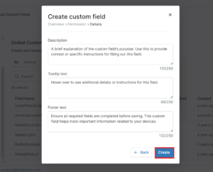 Custom Fields