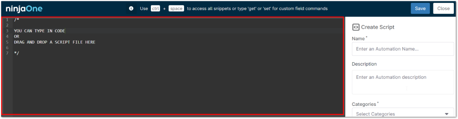 Ninjaone Script Variables NinjaOne Script Library | NinjaOne