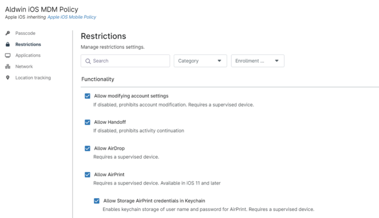What is iOS device supervision? | NinjaOne