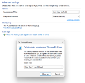 Enable or Disable File History in Windows 11 | NinjaOne