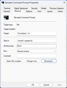 How to Create an Elevated Command Prompt Shortcut | NinjaOne