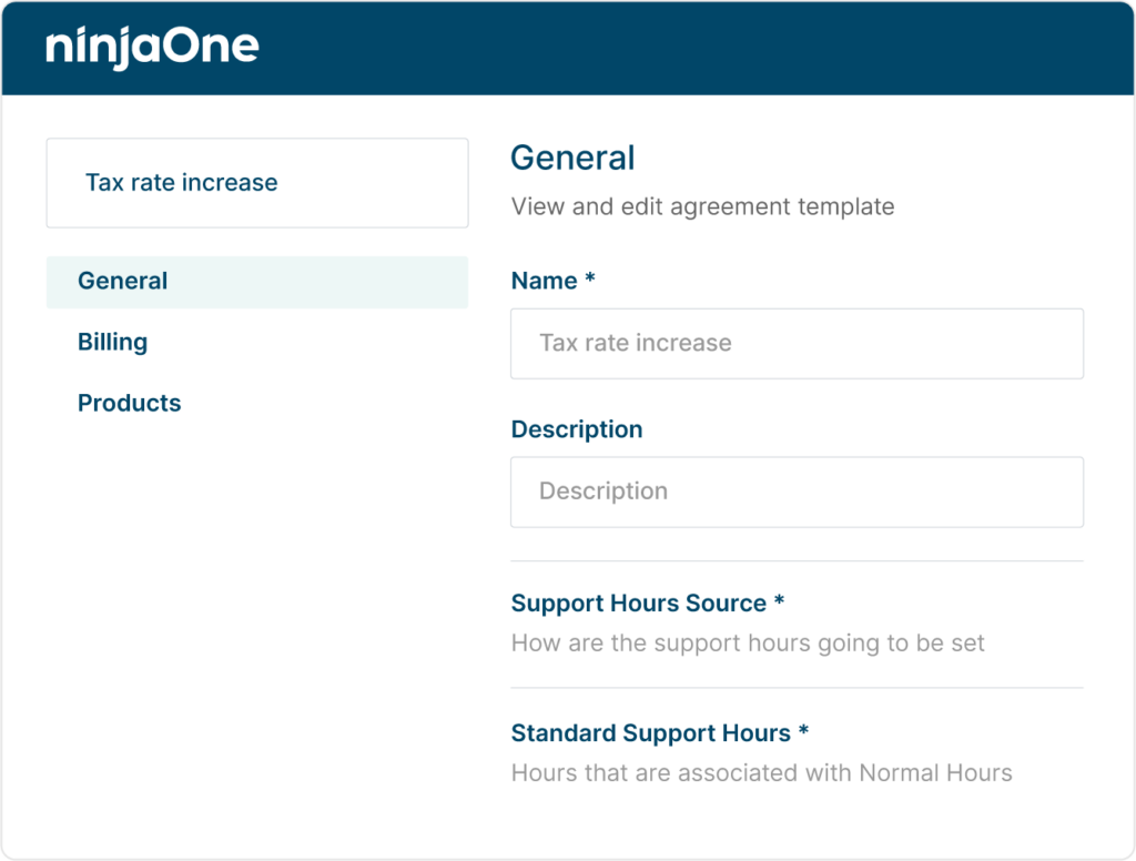 NinjaOne PSA Bildschirmfoto NinjaOne PSA Bildschirmfoto