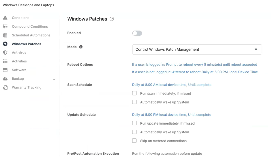 Patch Scan and Apply screenshot
