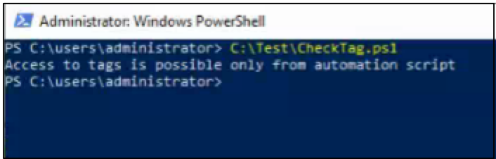 Console di amministrazione di Windows PowerShell