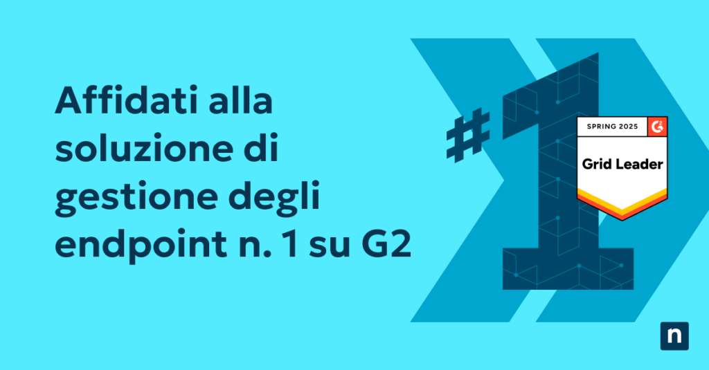 NinjaOne al primo posto in 12 categoria nel report G2 per la primavera 2025