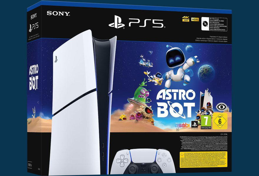 PlayStation 5 Digital Edition – ASTRO BOT-Bundle