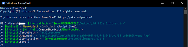 Windows PowerShell 