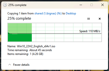 More details in the progress bar