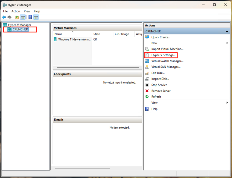 Local Virtual Machine Use Local Devices and Resources on Hyper-V Virtual Machines in Windows ...