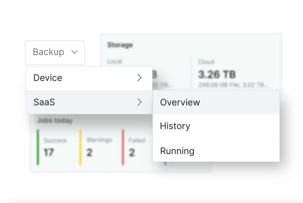 SaaS Backup Animation Plakatbild SaaS Backup Animation Plakatbild