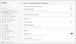 How to Enable or Disable Split Screen Feature in Microsoft Edge | NinjaOne