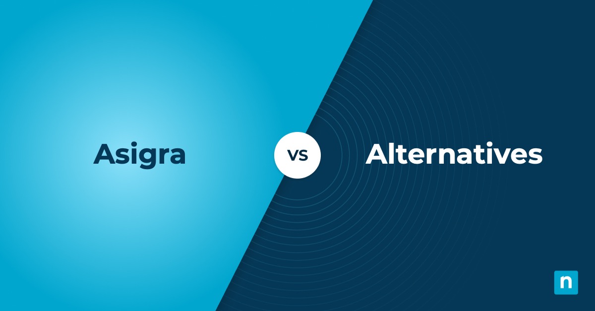 Concurrents d'Asigra