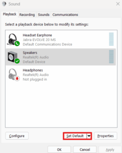 Change the Default Sound Output Device in Windows 11 | NinjaOne