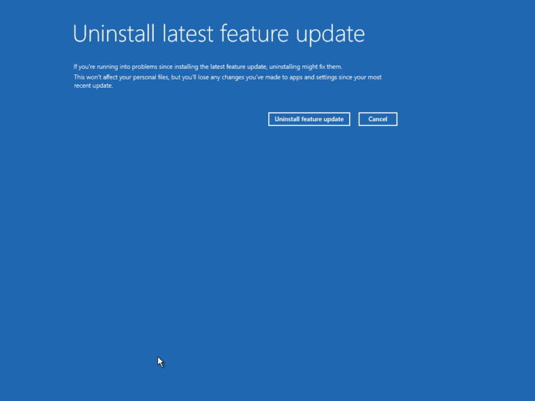 How to Revert to a Previous Version of Windows in Windows 11 | NinjaOne