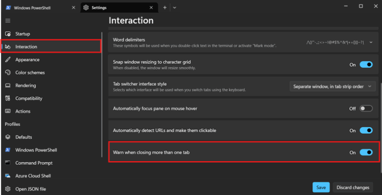 Configure "Do you want to close all tabs" in Windows Terminal | NinjaOne