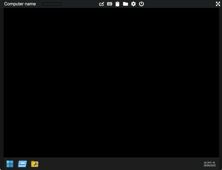 NinjaOne Remote Background mode