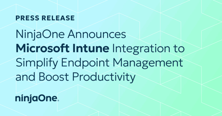 NinjaOne Announces Microsoft Intune Integration to Simplify Endpoint ...