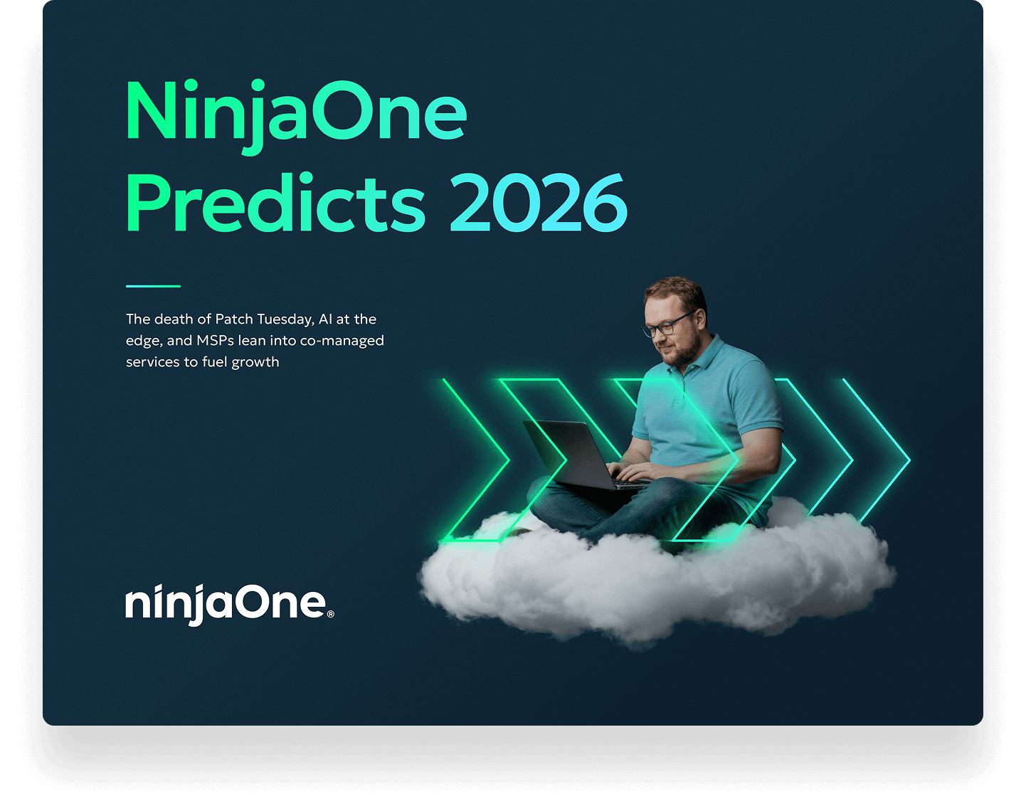 cover graphic for NinjaOne Predicts 2026