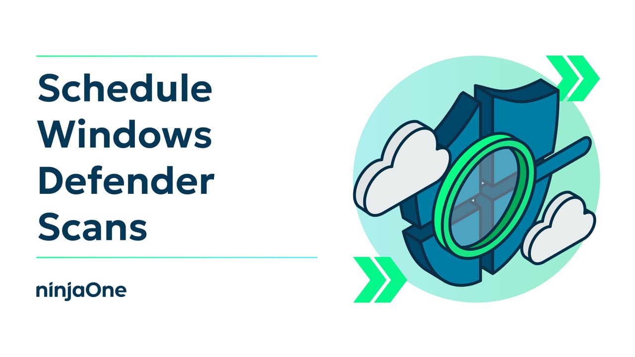 How To Schedule A Windows Defender Scan | IT Video Hub | NinjaOne