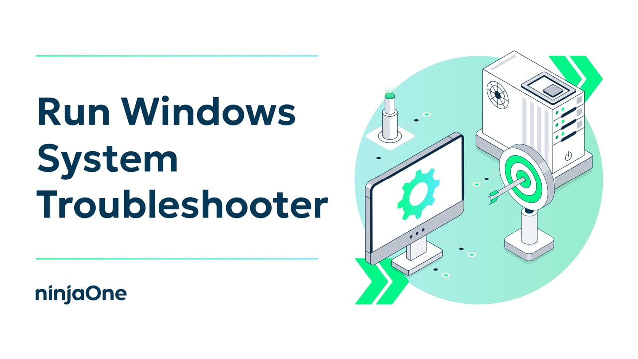 RUN SYSTEM MAINTENANCE TROUBLESHOOTER IN WINDOWS visual data 8