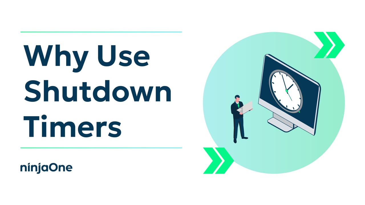 How To Set A Shutdown Timer In Windows 11 | IT Video Hub | NinjaOne