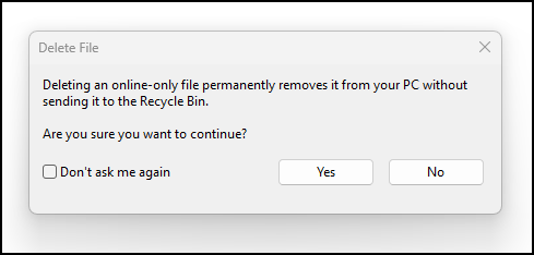 delete file