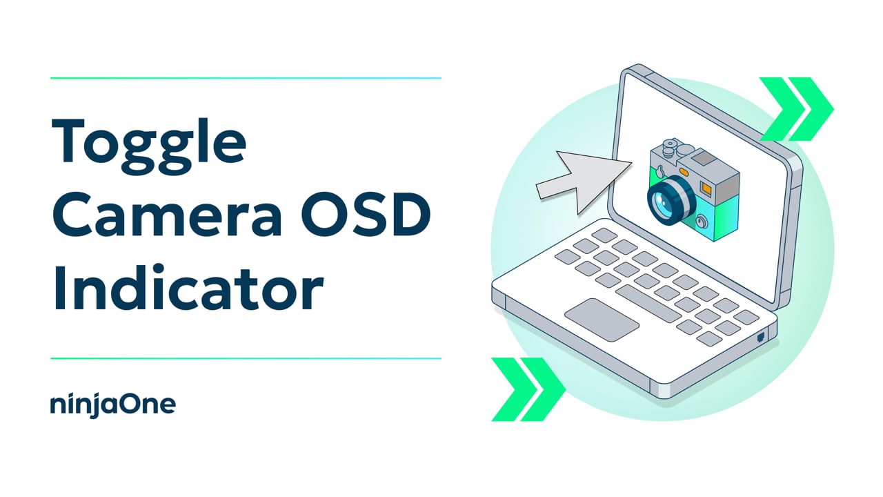 How to Enable or Disable Camera On/Off OSD Indicator in Windows | IT ...