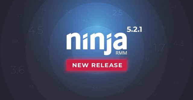Lancement NinjaOne 5.2.1