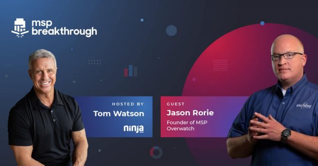 MSP Breakthrough with Jason Rorie hosted by Tom Watson header image