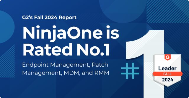 I clienti mettono NinjaOne al primo posto in 11 categorie IT nel report G2