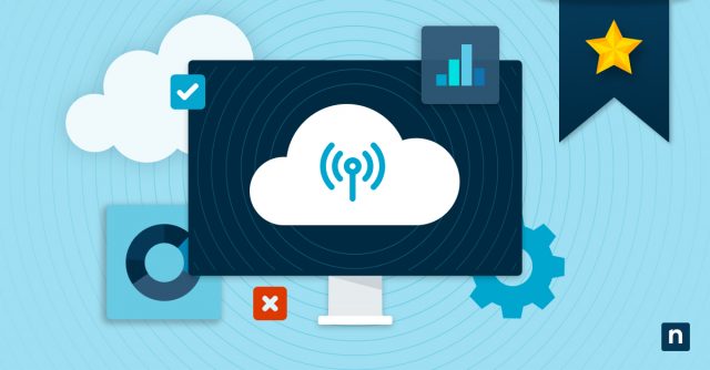 Ilustración de las características del software RMM que representan la lista del mejor software RMM