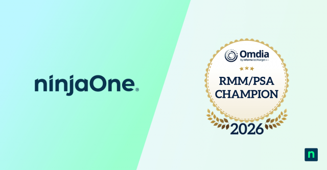 Omdia RMM/PSA Champion 2026