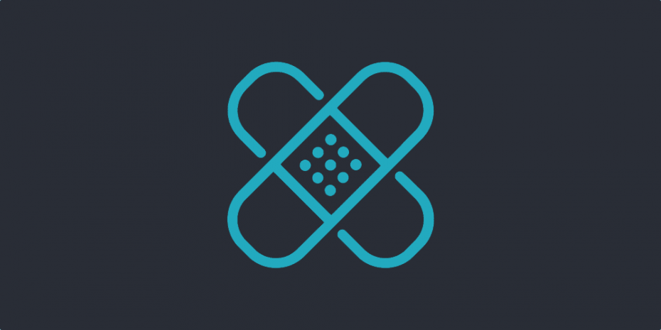 Icône de gestion des correctifs sur fond bleu - pourquoi la gestion des correctifs est importante pour les MSP