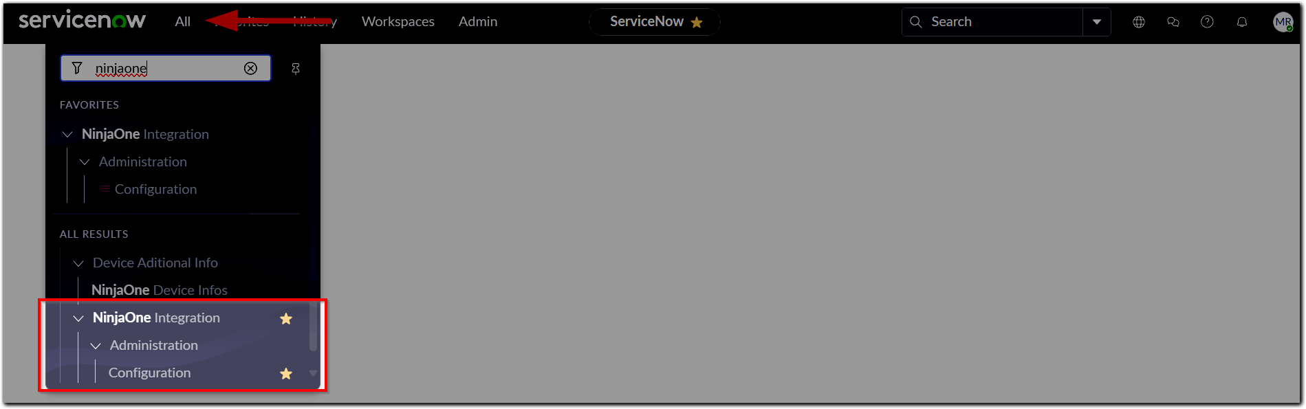 Servicenow Configuration Management Navigation Guide ServiceNow Scheduled Data Imports for Device Configuration - NinjaOne