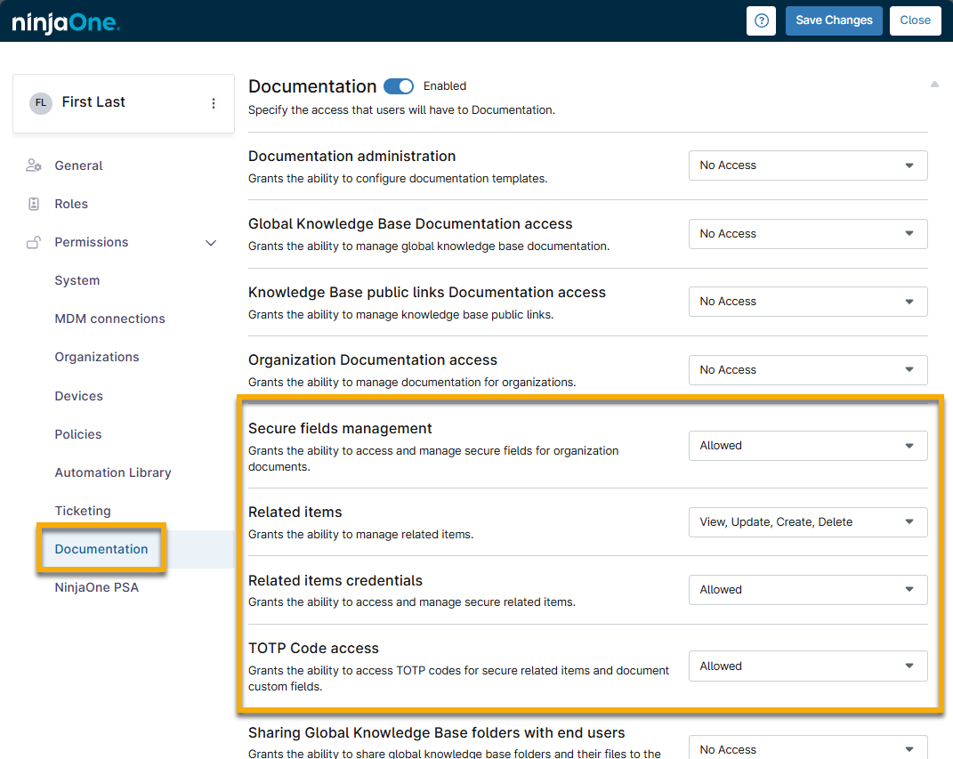Code Related Items NinjaOne Documentation: Device Notes and Related Items - NinjaOne